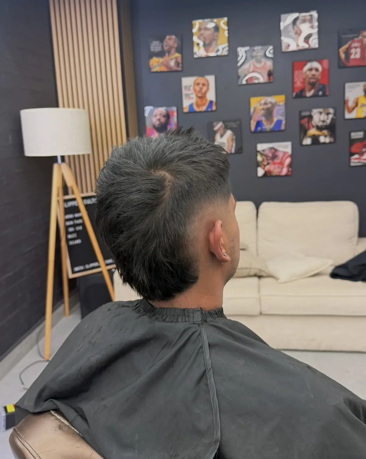Textured Burst Fade